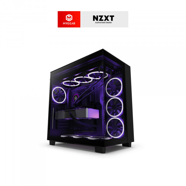 Vỏ máy tính NZXT H9 Flow ALL Black