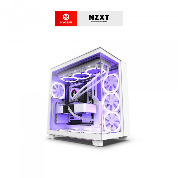 Vỏ máy tính NZXT H9 Flow ALL White