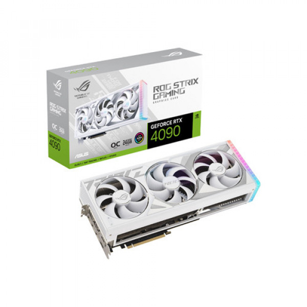 Card màn hình ASUS ROG Strix GeForce RTX 4090 OC White Edition 24GB GDDR6X