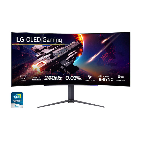 Màn hình cong LG UltraGear 45GR95QE-B.ATV 45 inch WQHD OLED 240Hz