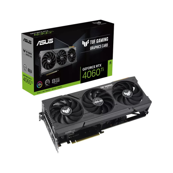 Card màn hình ASUS TUF Gaming GeForce RTX™ 4060 Ti 8GB GDDR6