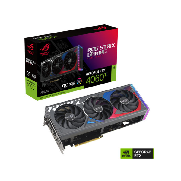 Card màn hình ASUS ROG Strix GeForce RTX™ 4060 Ti 8GB GDDR6 OC Edition