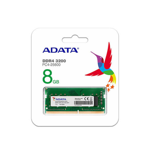 Bộ nhớ RAM Laptop ADATA 8GB DDR4 3200Mhz  