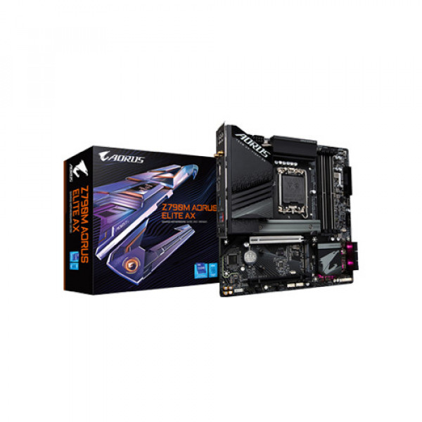 Bo Mạch Chủ Mainboard Gigabyte Z790M Aorus Elite AX DDR5 ( M2, HDMI, Display Port) 