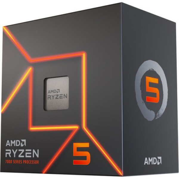 CPU AMD Ryzen 5 7600 (Up To 5.1GHz, 6 Nhân 12 Luồng, 32MB Cache, 65W) - Box chính hãng