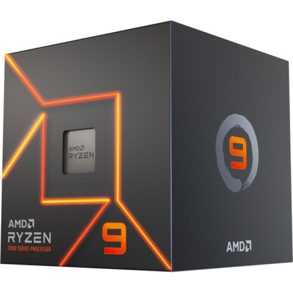 CPU AMD Ryzen 9 7900 (Up To 5.4GHz, 12 Nhân 24 Luồng, 76MB Cache, 65W) - Box chính hãng