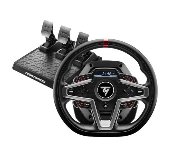 Vô lăng chơi game Thrustmaster T248P (Đã bao gồm Pedal T3PM Kim loại / Phản hồi lực FFB / 900 độ) 