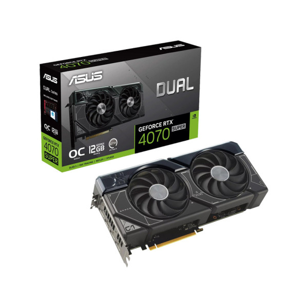 Card màn hình ASUS Dual GeForce RTX 4070 Super OC 12GB GDDR6X (DUAL-RTX4070S-O12G)