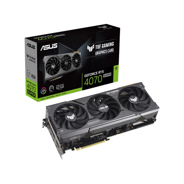 Card màn hình ASUS TUF Gaming GeForce RTX 4070 Super 12GB GDDR6X ( TUF-RTX4070S-12G-GAMING)