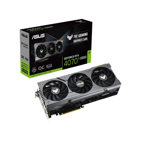 Card màn hình ASUS TUF Gaming GeForce RTX 4070 Ti SUPER OC Edition 16GB GDDR6X