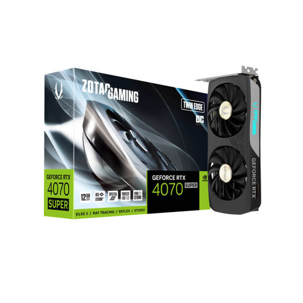 Card màn hình ZOTAC GAMING GeForce RTX 4070 SUPER Twin Edge OC 12GB GDDR6X