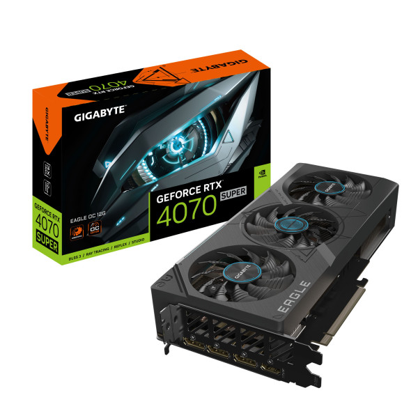 Card màn hình Gigabyte GeForce RTX 4070 SUPER Eagle OC 12GB GDDR6X (GV-N407SEAGLE OC-12GD)