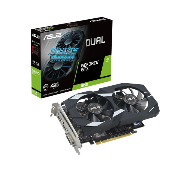 Card màn hình ASUS Dual GeForce® GTX 1650 4GB GDDR6 EVO Edition (DUAL-GTX1650-4GD6-P-EVO)