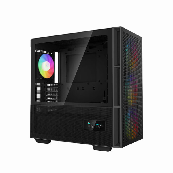 Vỏ máy tính Case Deepcool CH560 Digital Black