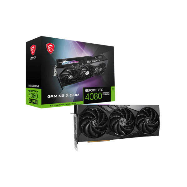 Card màn hình MSI GeForce RTX 4080 SUPER Gaming X Slim 16GB GDDR6X