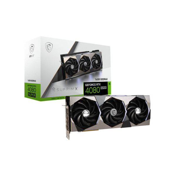 Card màn hình MSI GeForce RTX 4080 SUPER Suprim X 16GB GDDR6X