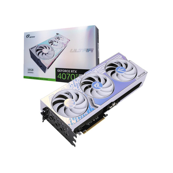 Card màn hình Colorful iGame GeForce RTX 4070 Ti Super Ultra W OC 16GB GDDR6X