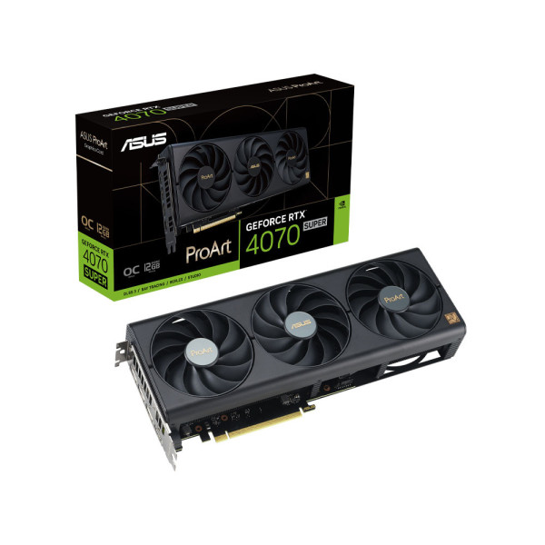 Card Màn Hình Asus ProArt GeForce RTX™ 4070 Super OC Edition 12GB GDDR6X (ProArt-RTX4070S-O12G)