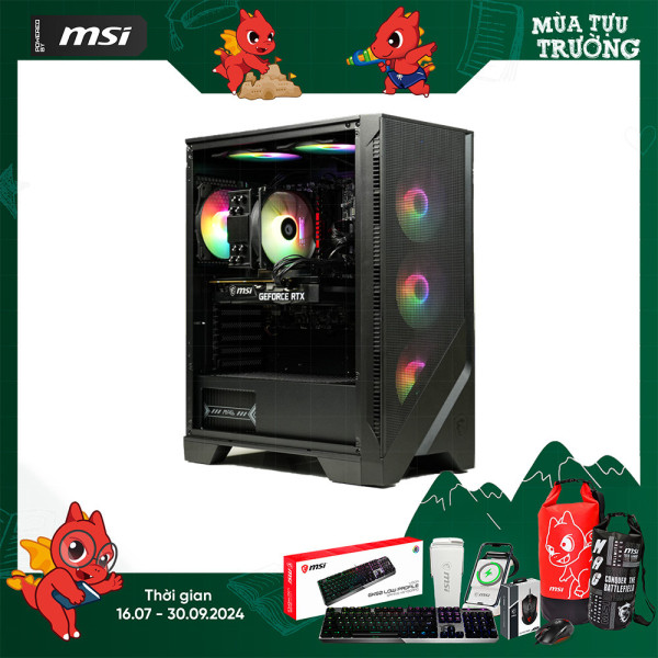 PC Gaming MyGear x MSI Intel I5 12400F | Ram 16GB | 256GB SSD | RTX 3050 6G