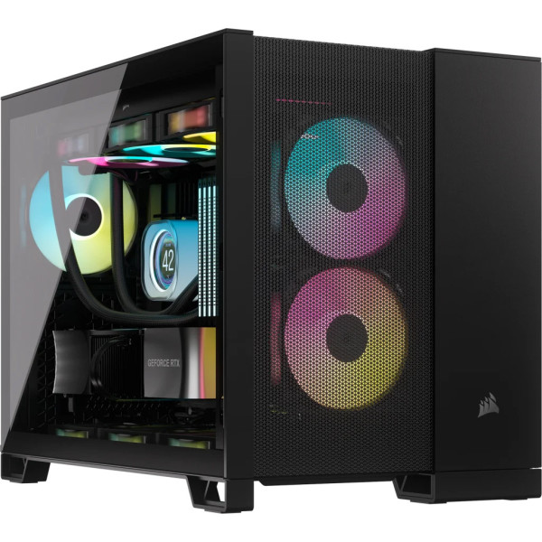 Vỏ Máy Tính Corsair 2500D AIRFLOW mATX-Tower Black 