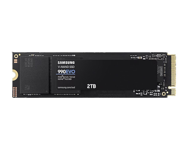 Ổ cứng SSD Samsung 990 EVO 2TB PCIe Gen 4.0 x4/ 5.0 x2 NVMe (MZ-V9E2T0BW)