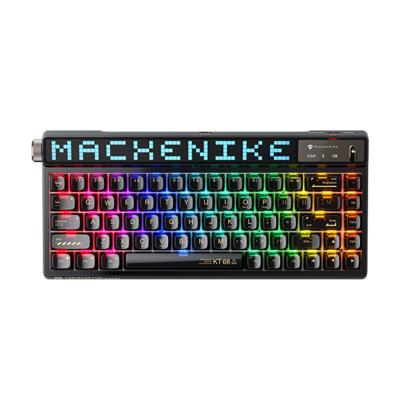 Bàn Phím Cơ Gaming Machenike KT68 Pro Mechanical Black