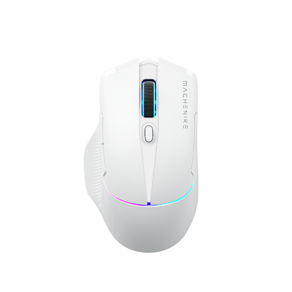 Chuột Gaming Không Dây Machenike L8 Pro Wireless White