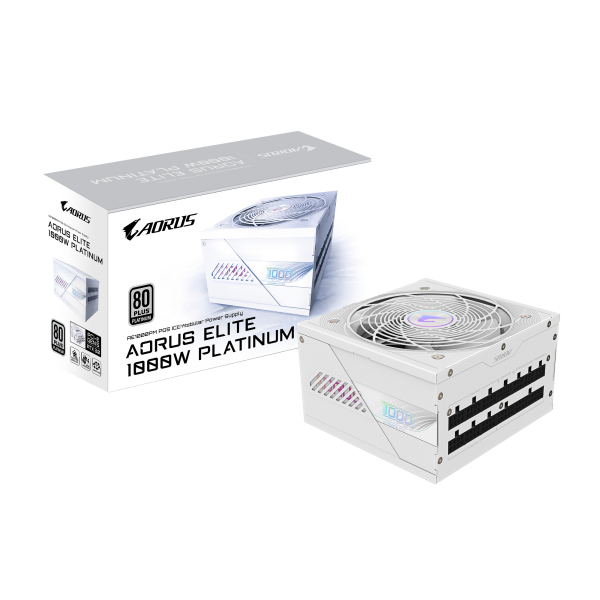 Nguồn Máy Tính GIGABYTE AORUS ELITE P1000W 80+ Platinum Modular PCIe 5.0 ICE