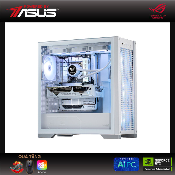 PC Gaming MyGear x Asus GT302 ASUS TUF Z790 BTF Intel I5 14600K | Ram 32GB | 1TB SSD | RTX 4070 Ti Super 