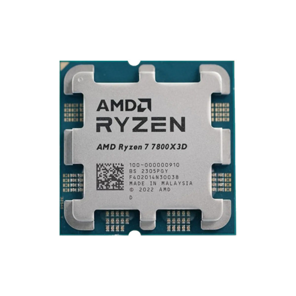 CPU AMD Ryzen 7 7800X3D ( Up to 5GHz, 8 nhân 16 luồng, 104MB Cache, 120W)- Tray New