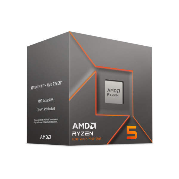 CPU AMD Ryzen 5 8400F (Up To 4.7 GHz, 6 Nhân 12 Luồng, 22MB Cache, 65W) - Hàng chính hãng