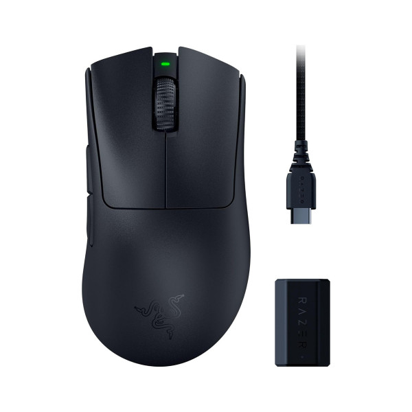 Chuột Gaming không dây Razer DeathAdder V3 Pro + HyperPolling Wireless Dongle Bundle