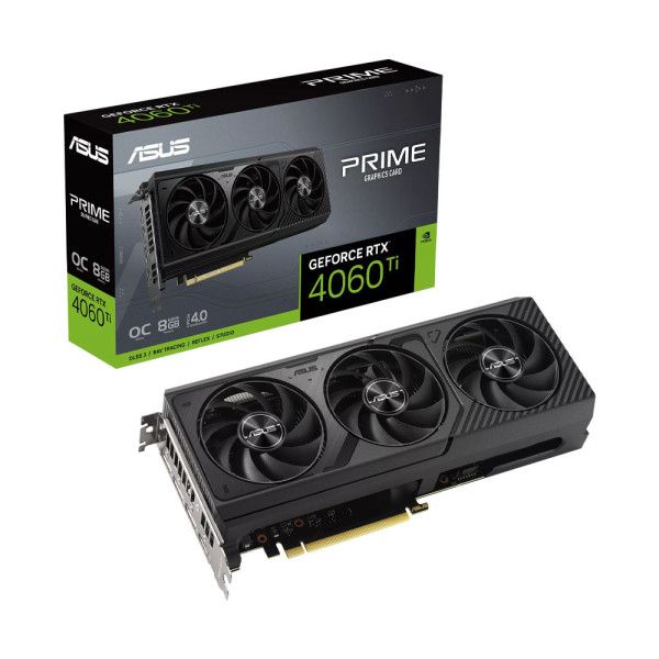 Card màn hình Asus Prime GeForce RTX 4060 Ti 8GB GDDR6 OC (PRIME-RTX4060TI-O8G)