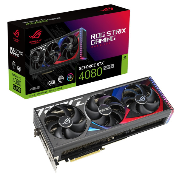 Card màn hình ASUS ROG Strix GeForce RTX 4080 SUPER 16GB GDDR6X