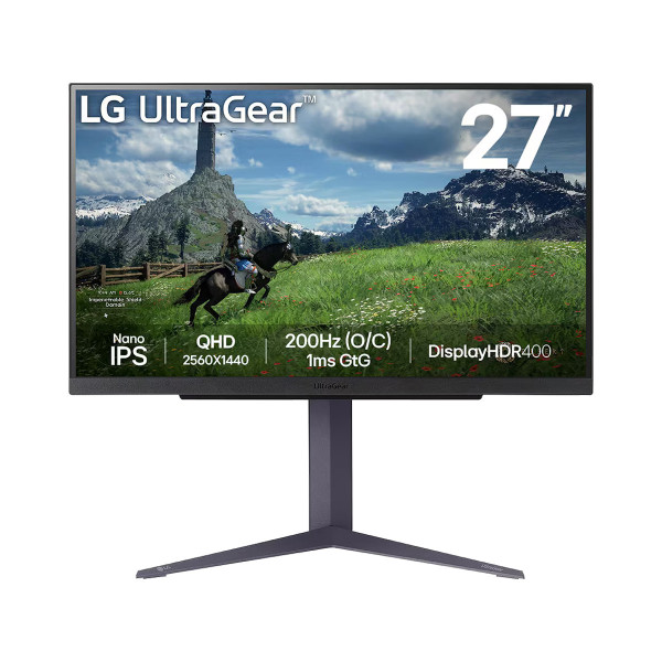 Màn Hình Gaming LG UltraGear 27GS85Q-B.ATV 27inch QHD IPS 200Hz OC 1ms