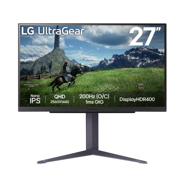 Màn Hình Gaming LG UltraGear 27GS85Q-B.ATV 27inch QHD IPS 200Hz OC 1ms