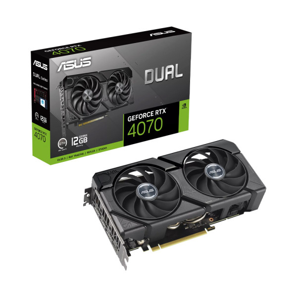 Card màn hình Asus Dual RTX 4070 EVO OC 12GB GDDR6X (DUAL-RTX4070-O12G-EVO)