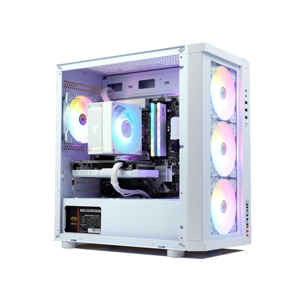 PC Gaming White Intel I5 12600KF | Ram 16GB | 256GB SSD | RTX 4060 8G