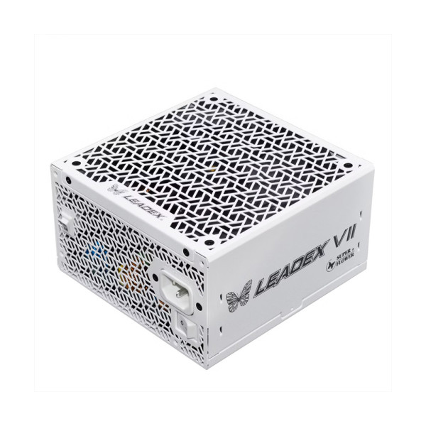 Nguồn máy tính Super Flower Leadex VII Platinum Pro 1000W White ATX 3.1 PCIe 5.1 80 Plus Platinum