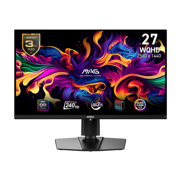 Màn Hình Gaming MSI MAG 271QPX QD-OLED E2 (27 inch / QD-OLED / 240Hz / WQHD / 0.03ms)