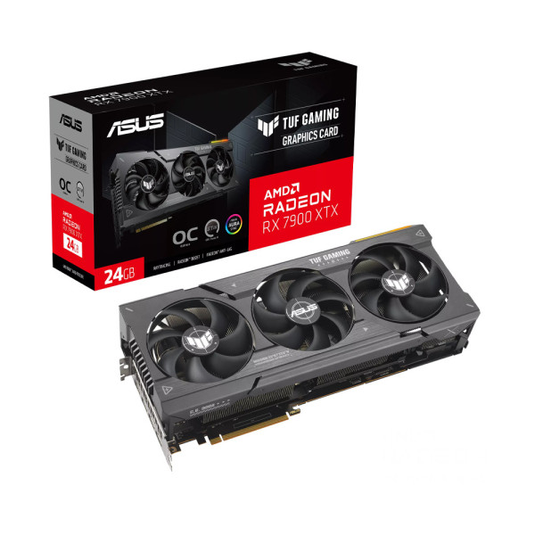 Card màn hình ASUS TUF Gaming Radeon RX 7900 XTX OC Edition 24GB GDDR6 (TUF-RX7900XTX-O24G-GAMING) 