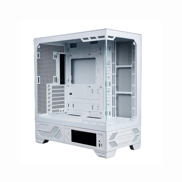 Vỏ Case Valkyrie VK-03 White ATX - LCD 6.2 Inch