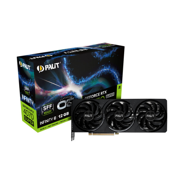 Card màn hình Palit GeForce RTX 4070 SUPER Infinity 3 OC 12GB (NNED407ST19K9-1043S)