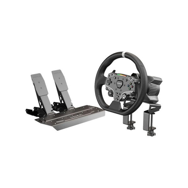 Bộ Vô Lăng Đua Xe Moza Racing  R3 Bundle (R3 Wheel Base,Vô lăng, Pedal, Ngàm kẹp bàn)