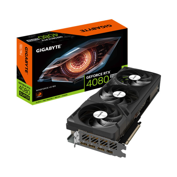 Card Màn Hình Gigabyte GeForce RTX 4080 SUPER Windforce V2 16GB GDDR6X (GV-N408SWF3V2-16GD)