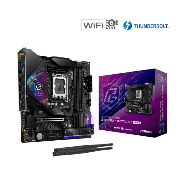 Bo Mạch Chủ Mainboard ASRock Z890M Riptide WiFi