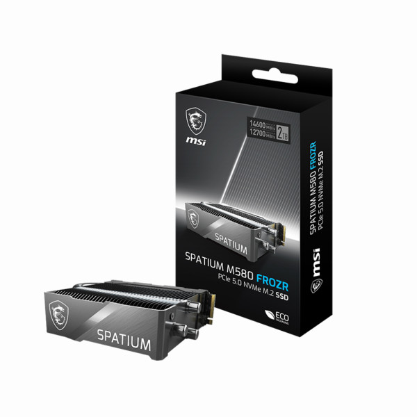 Ổ Cứng SSD MSI SPATIUM M580 4TB PCIe 5.0 NVMe M.2 FROZR