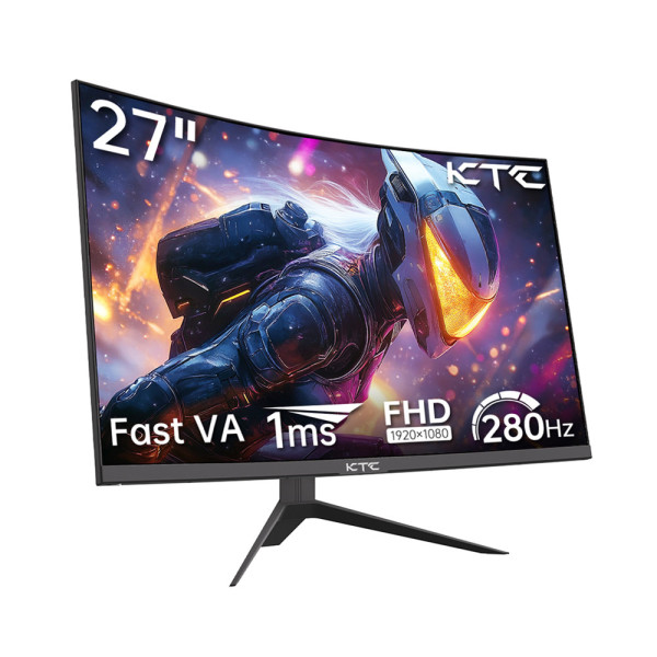 Màn Hình Cong Gaming KTC H27S12Y 27 Inch FHD Fast HVA 280Hz 1ms