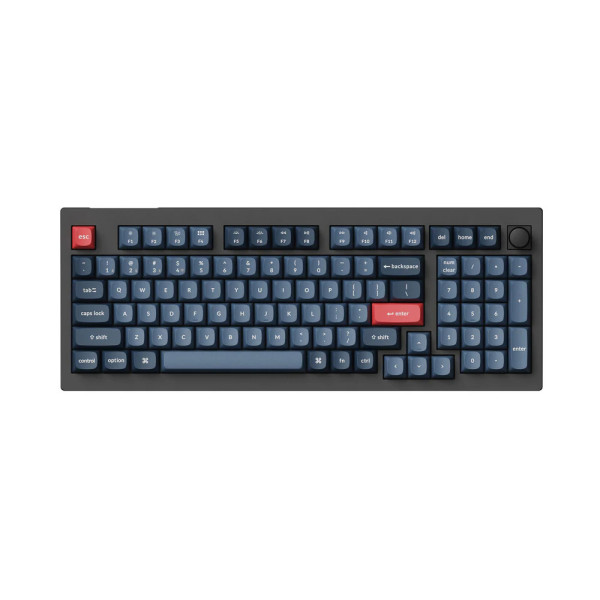 Bàn phím cơ không dây Keychron V5 Max RGB Hotswap Wireless (Gateron Sw)