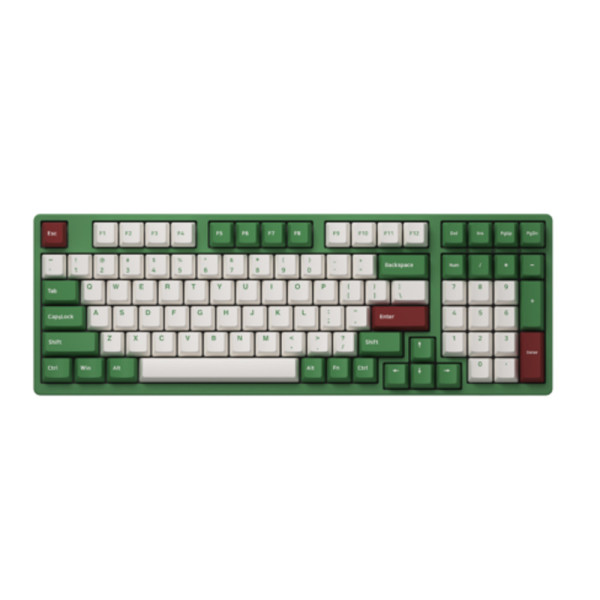 Bàn Phím Cơ Akko 3098S Matcha Red Bean (PBT Double Shot/Rainbow LED/ASA Profile)